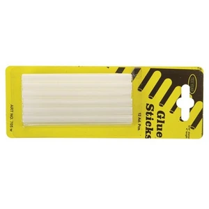 Yapıştırıcı Çubuk 5/16" 10cm Şeffaf Mum Silikon 12 adet