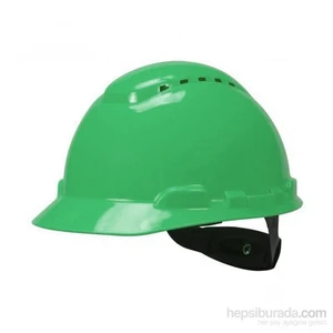 H700 Enseden Ayarlı Vidalı UV'li Yeşil Baret