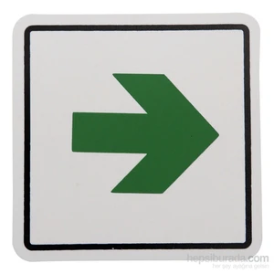 Sağ Tarafa (Kod 245) 12X12 Cm