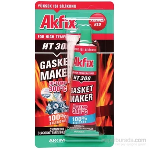 Ht300 Yüksek Isı Silikonu Kırmızı 50 ml