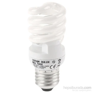Duluxstar Mini Twist 12W/825 E27 - Spiral Lamba- Sarı Işık