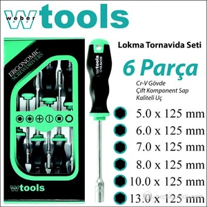 Weber Tools Lokma Tornavida Seti (6 Parça)