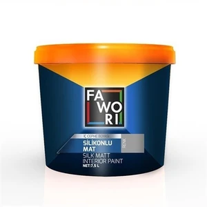 Silikonlu Mat İç Cephe Boyası 15 Lt Beyaz