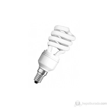 Osram Duluxstar Mini Twist 12W/865 E14 - Spiral Lamba- Beyaz
