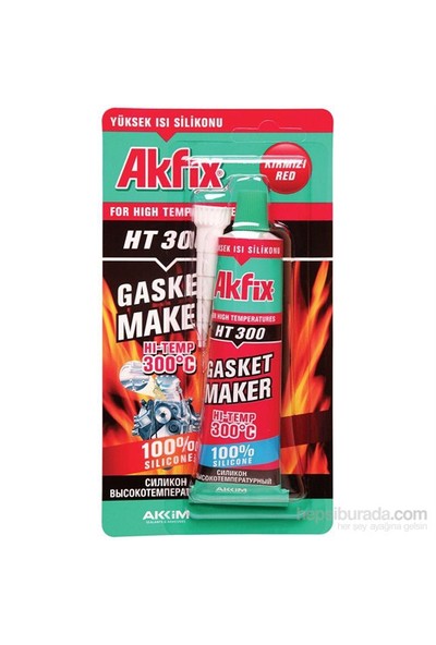 Akfix Ht300 Yüksek Isı Silikonu 422734