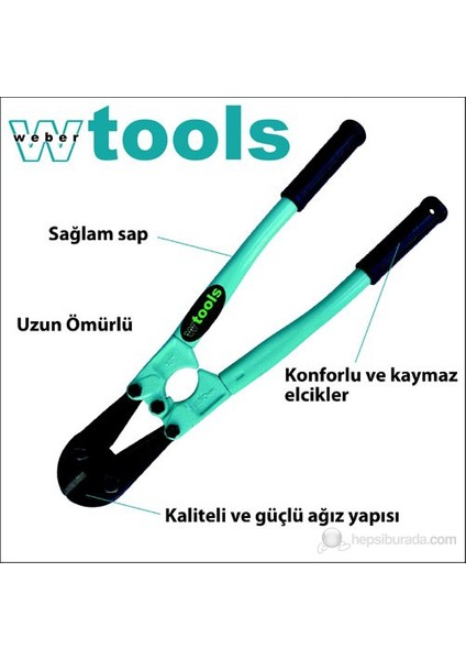 Kuplon (Demir Kesme) Makası 900 Mm