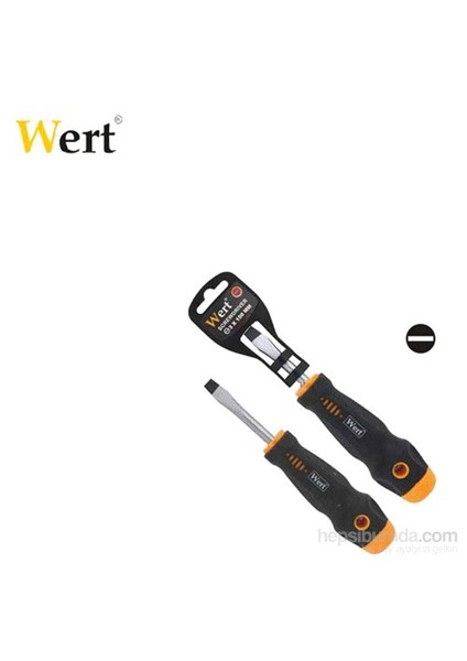 2210 Topaç Tornavida - Düz (6,0X 38Mm)