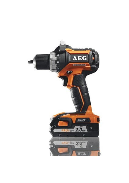 BS 18 CB LI Çift Kömürsüz Akülü Matkap (Lithium ion 18 V; 2.0 Ah)
