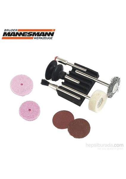 92564 Mini Fırça Zımpara Seti (9 Parça)