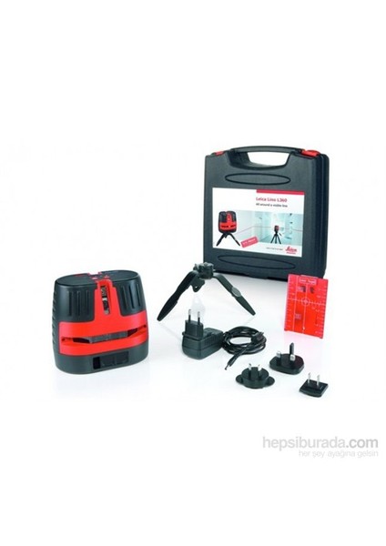 Lino L360 Lazer Şakülü ( Yatay 360 º , Dikey 180 º / IP65 Ekstra Koruma ) + RMT 2111 Tripod