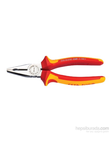 G10-18-0200 Vde 1000V İzoleli Kombine Pense 200Mm- 8"