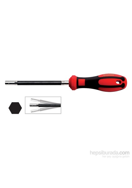F21-060-150 Bükülebilir Lokma Uçlu Tornavida 6X150mm