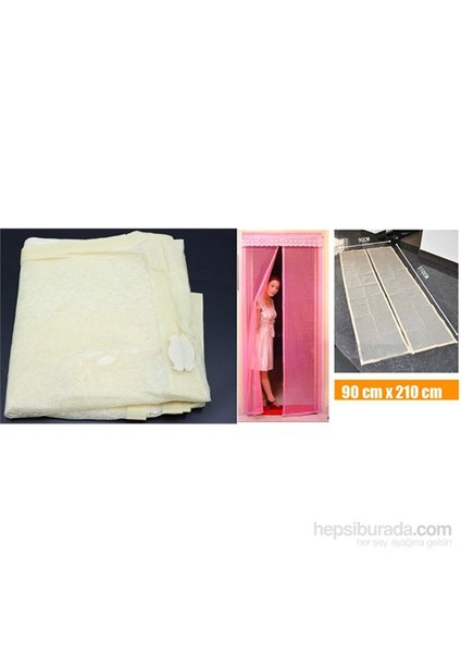 Dantela X-LARGE Mıknatıslı Kapı Sinekliği 2.1 Metre 090725