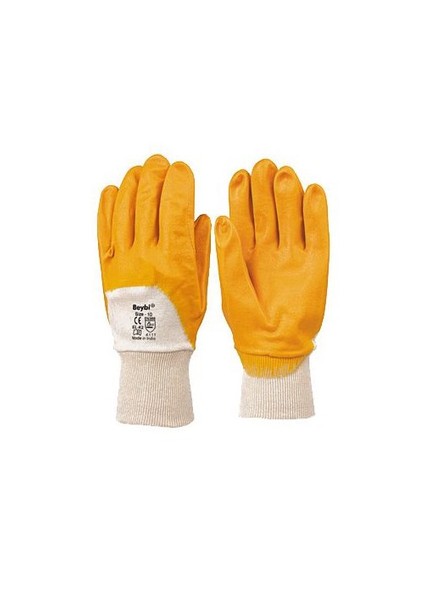 Nitril Eldiven Sarı 10" KN2 / 240 Çift