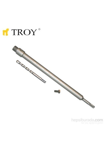 27458 Sds Plus Adaptör 400Mm Ve Merkezleme Matkap Ucu Seti