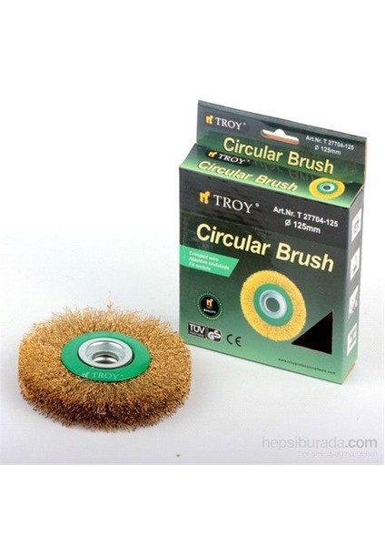 27704-178 Saçaklı Daire Fırça (178Mm) fiyatları