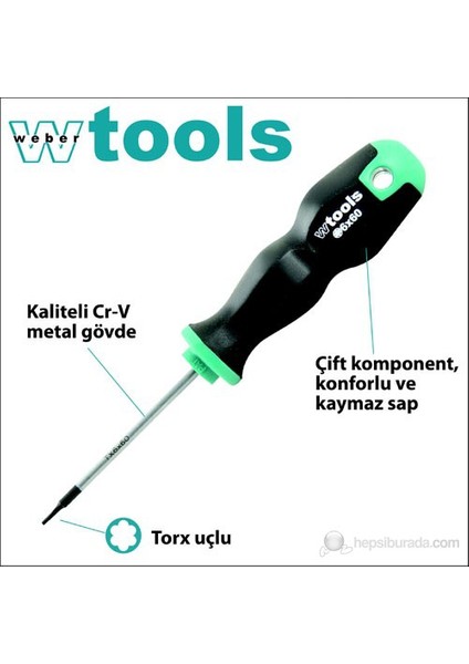 Torx Tornavida T40 X 130 Mm