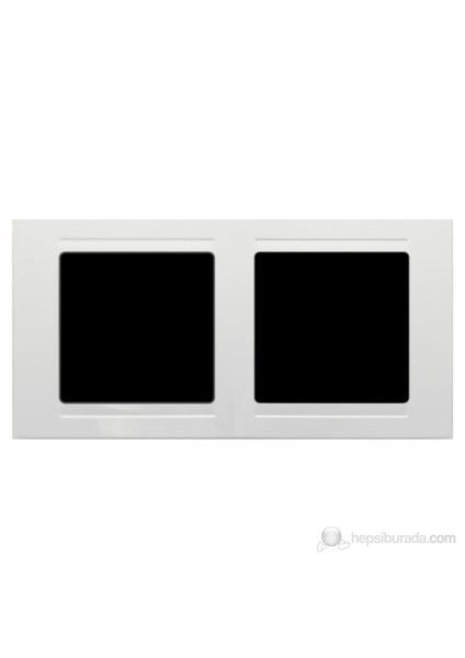 Günsan Moderna Beyaz 2 Li Çerçeve