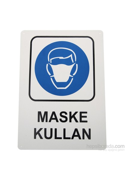 Maske Kullan (Kod 410) 25X35 Cm