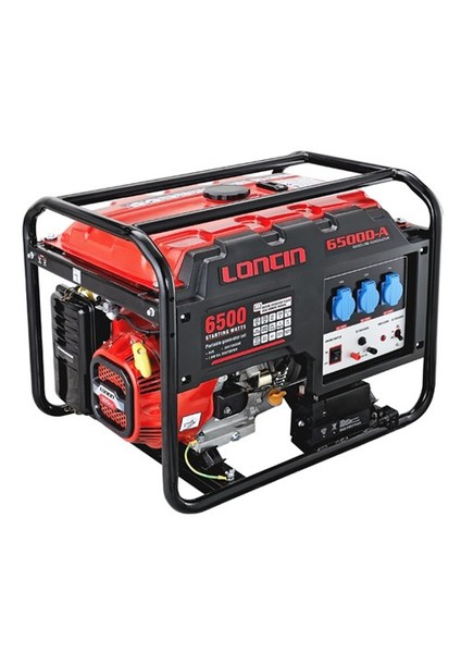 6500Das Benzinli 6,8 Kva Marşlı Monofaze