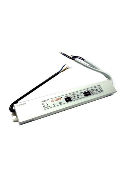 12Volt 5 Amper Ip67 Su Geçirmez Adaptör