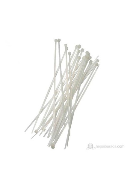 - Kablo Bağı 100*2.5Mm Beyaz 100 Ad