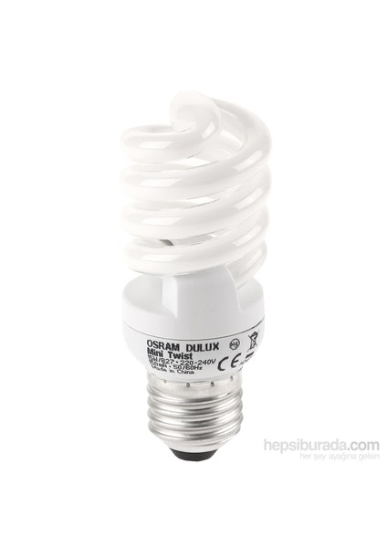 Enerji Tasarruflu Spiral Ampul 15W-827 E27