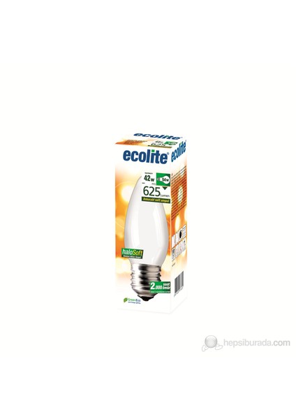 Halosoft Enerji Tasarruflu Akkor Halojen Ampul 42W Soft