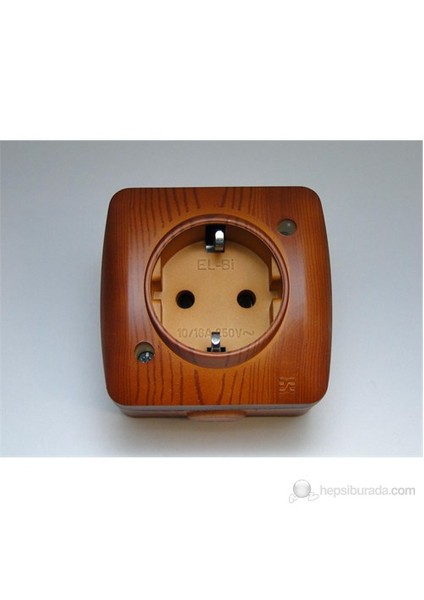 Priz Alsu Kiraz Topraklı Sıva Üstü