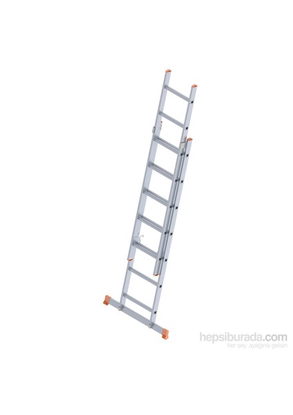 Endüstriyel Merdiven 2X7 Sürgülü 3 Metre