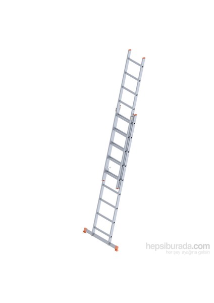 Endüstriyel Merdiven 2X9 Sürgülü 4 Metre
