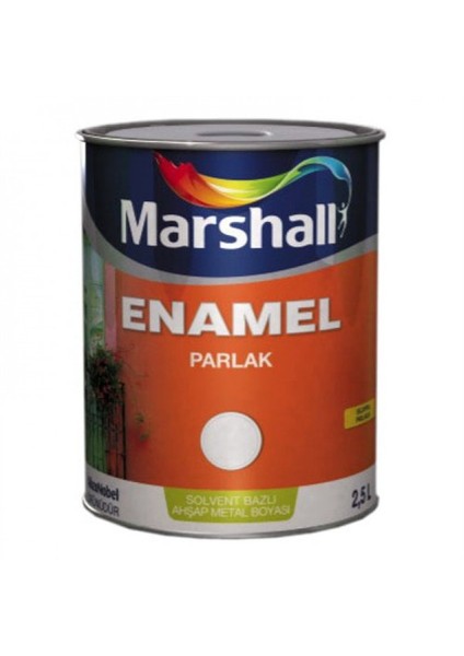 Enamel Parlak Sentetik Yağlı Boya 15 Lt Beyaz