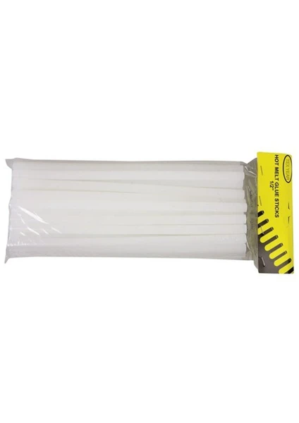 Yapıştırıcı Çubuk 1/2" 30 cm Şeffaf 1kg Mum Silikon