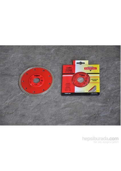 Turbo Kanallı Elmas Testere 180Mm