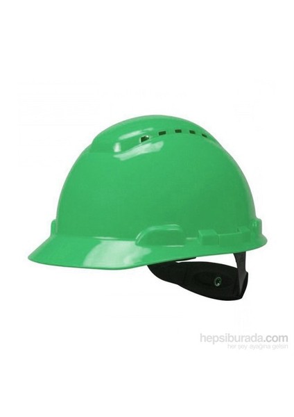 H700 Enseden Ayarlı Vidalı UV'li Yeşil Baret