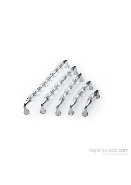 Trendiststore Kulp Kristal Dolap Çekmece Kulp Tutucu 125-11