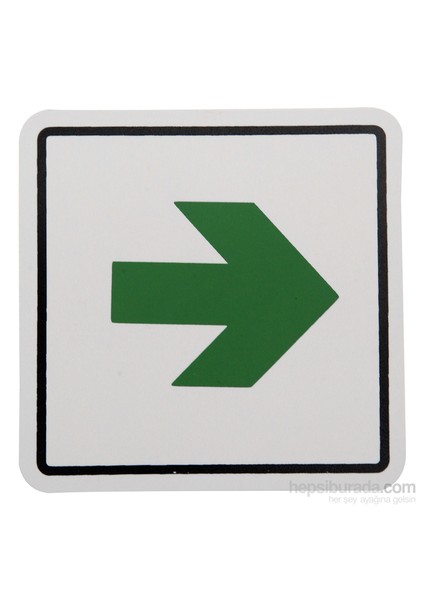 Sağ Tarafa (Kod 245) 12X12 Cm