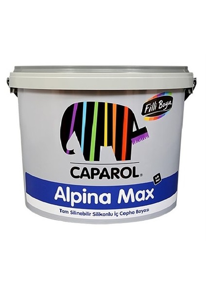 Fiili Boya Alpina Max Silikonlu Mat İç Cephe Duvar Boyası 15Lt Beyaz