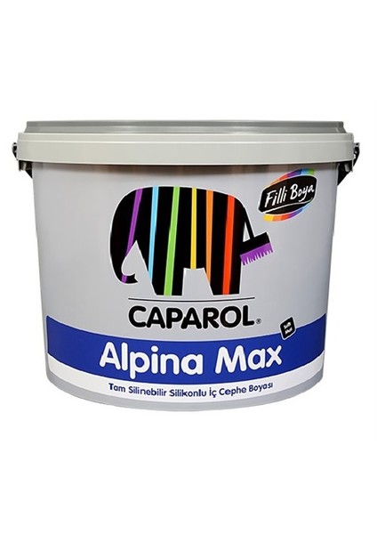 Fiili Boya Alpina Max Silikonlu Mat İç Cephe Duvar Boyası 7.5Lt Beyaz