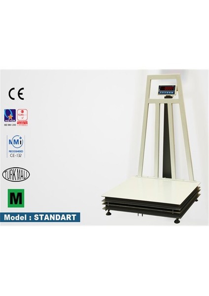 Aht-600 Kg 90X100 Ağır Hizmet Tipi Baskül
