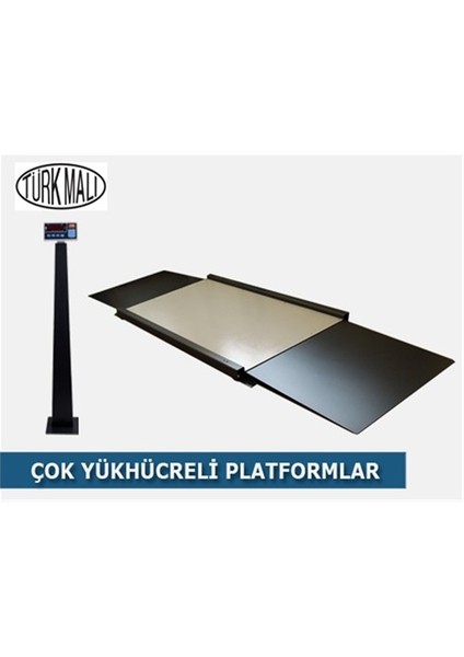 Rampalı-1500 Kg 100X150 Ağır Hizmet Tipi Baskül