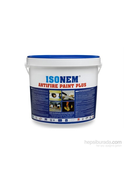 Anti Fire Paint Plus 120 Dk Yangına Dayanıklı Boya 18 Kg