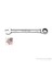 B05-12 12 Mm C-Gear Cırcırlı Kombine Anahtarlar Düz 1