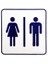 Stıcker "Wc Bay&Bayan" 1