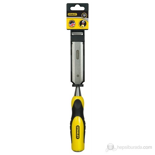 STANLEY Scalpello Per Legno Dynagrip 12 Mm X 125 Mm - Lama In Acciaio Temperato, Impugnatura Comfortevole