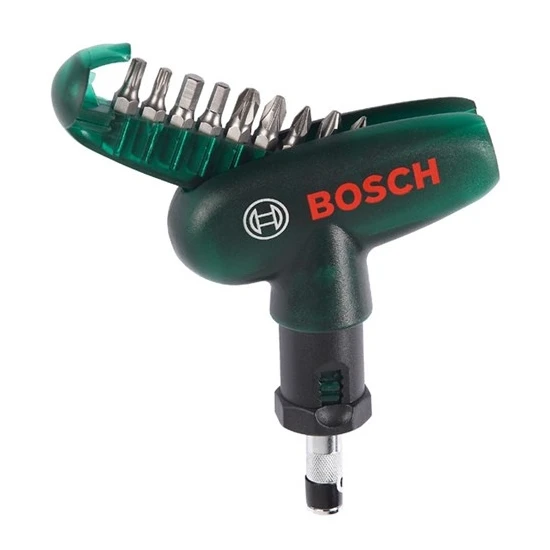 Bosch 10 Parça Cırcırlı Tornavida Seti 019510