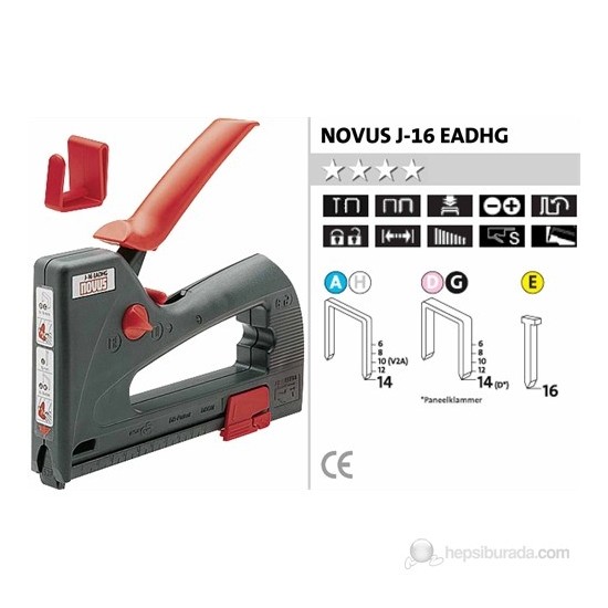 Novus J16 Eadhg Mekanik El Zımba Ve Çivi Makinası Fiyatı