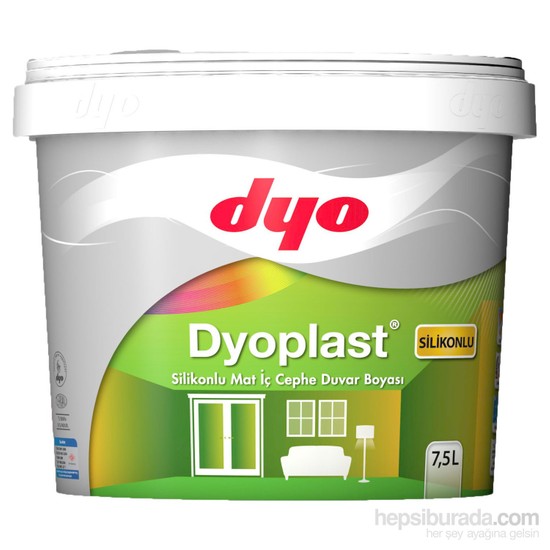 Dyoplast Silikonlu Mat İç Cephe Duvar Boyası 7,5 Lt. 1906 Fiyatı