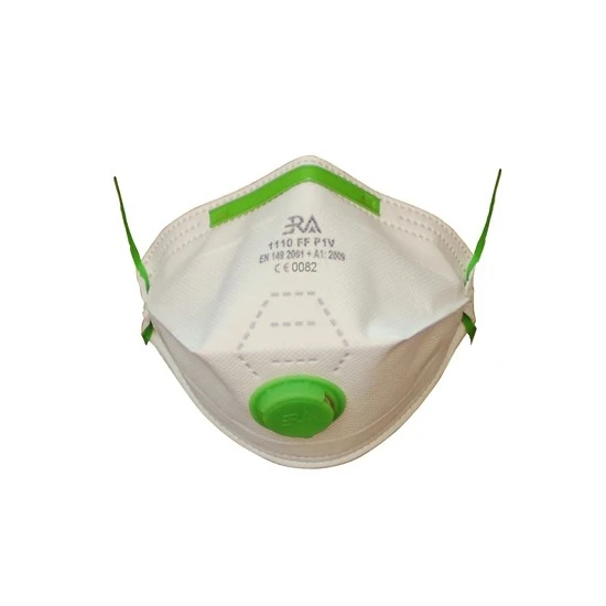 Ffp1 Ventilli Toz Maskesi Katlanır Tip  20 Adet