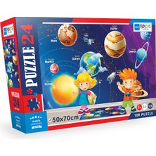 Blue Focus 24 Parça Yer Puzzle - Planets (Gezegenler)